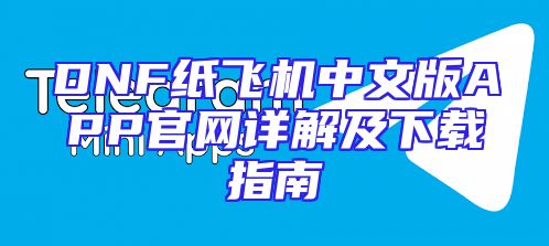 DNF纸飞机中文版APP官网详解及下载指南