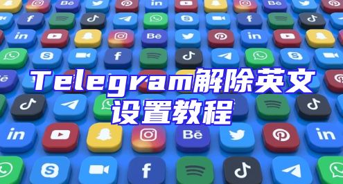 Telegram解除英文设置教程