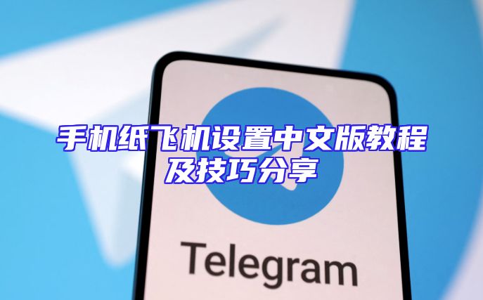 手机纸飞机设置中文版教程及技巧分享