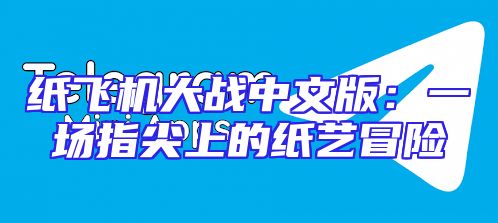纸飞机大战中文版：一场指尖上的纸艺冒险