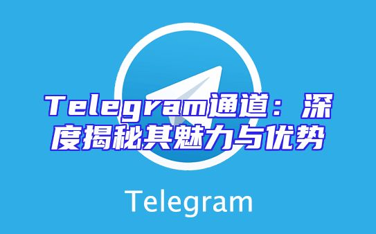 Telegram通道：深度揭秘其魅力与优势