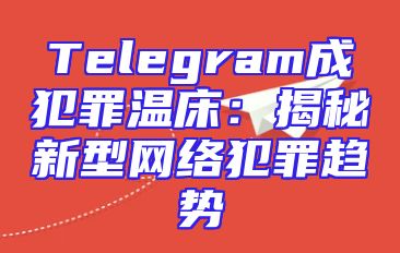 Telegram成犯罪温床：揭秘新型网络犯罪趋势