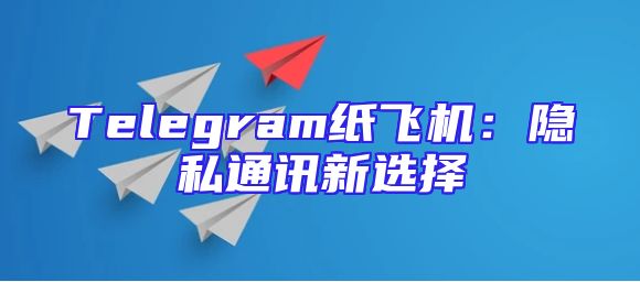 Telegram纸飞机：隐私通讯新选择