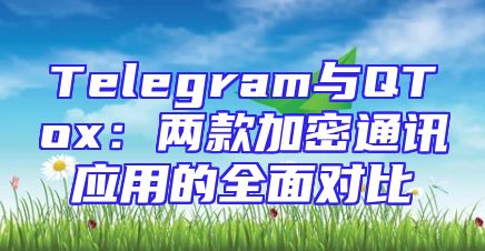 Telegram与QTox：两款加密通讯应用的全面对比
