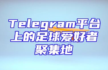 Telegram平台上的足球爱好者聚集地
