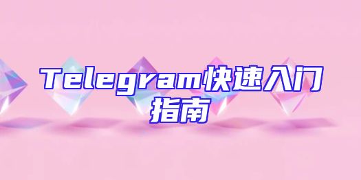Telegram快速入门指南