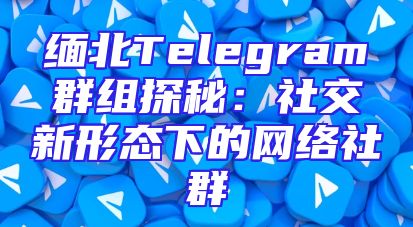 缅北Telegram群组探秘：社交新形态下的网络社群