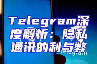 Telegram深度解析：隐私通讯的利与弊