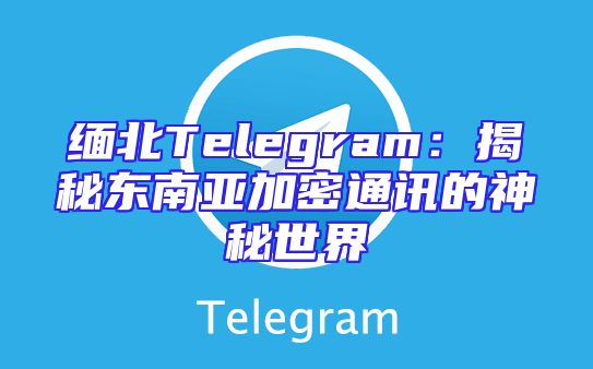 缅北Telegram：揭秘东南亚加密通讯的神秘世界