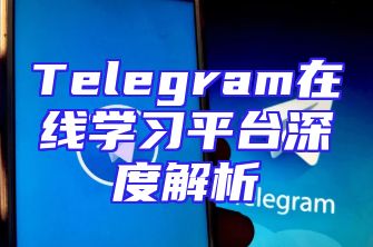 Telegram在线学习平台深度解析