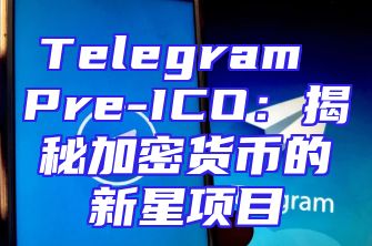 Telegram Pre-ICO：揭秘加密货币的新星项目