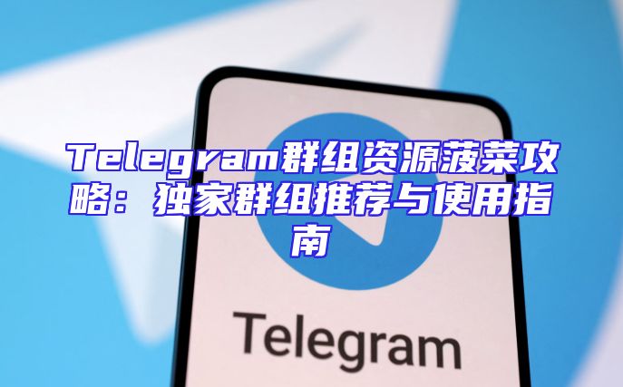Telegram群组资源菠菜攻略：独家群组推荐与使用指南