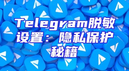 Telegram脱敏设置：隐私保护秘籍