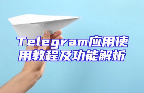 Telegram应用使用教程及功能解析