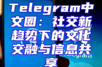 Telegram中文圈：社交新趋势下的文化交融与信息共享