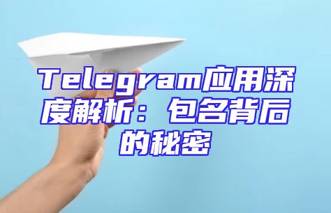 Telegram应用深度解析：包名背后的秘密