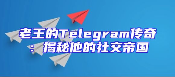 老王的Telegram传奇：揭秘他的社交帝国