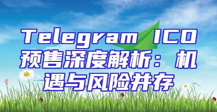 Telegram ICO预售深度解析：机遇与风险并存